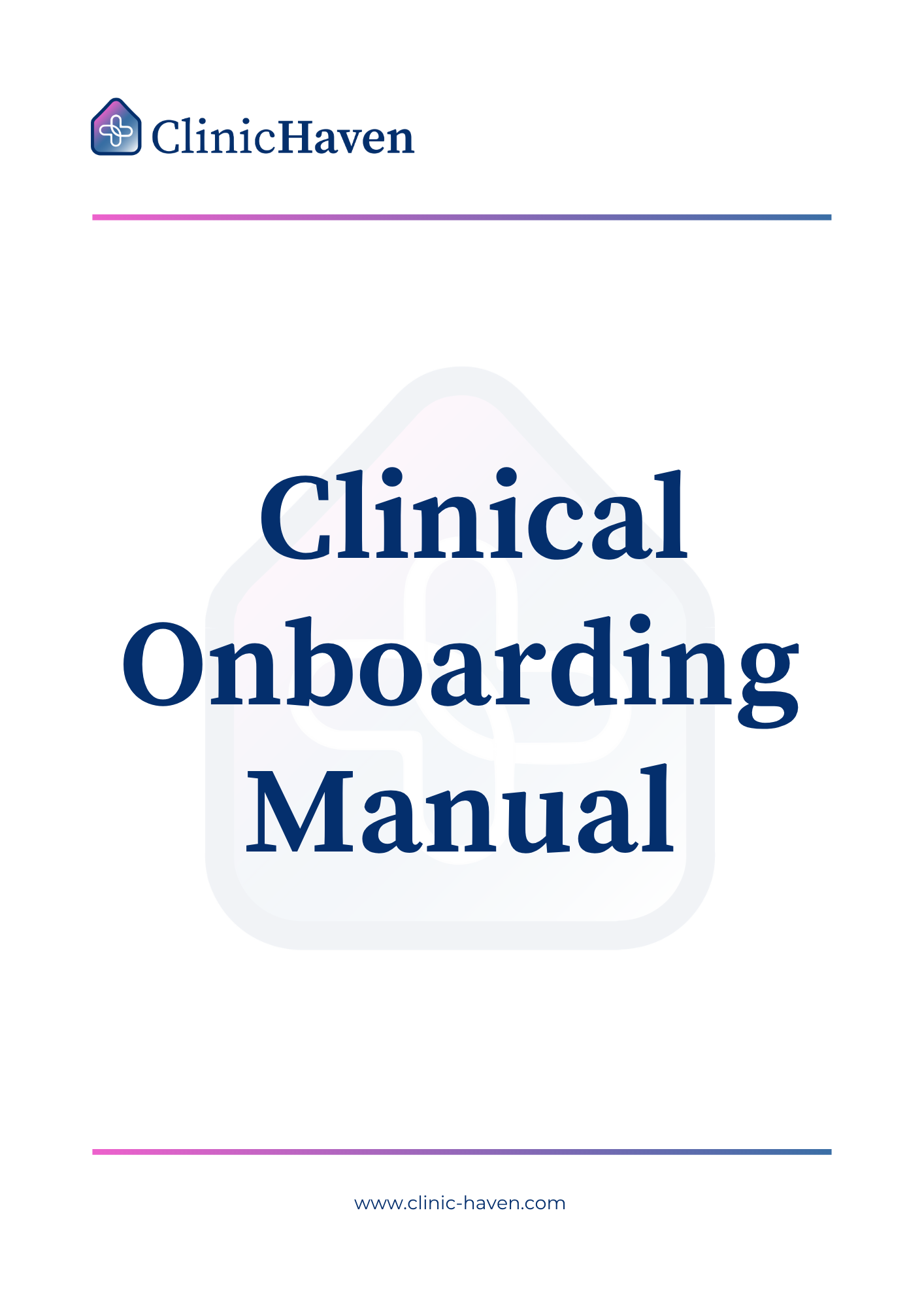 Clinical Onboarding Manual