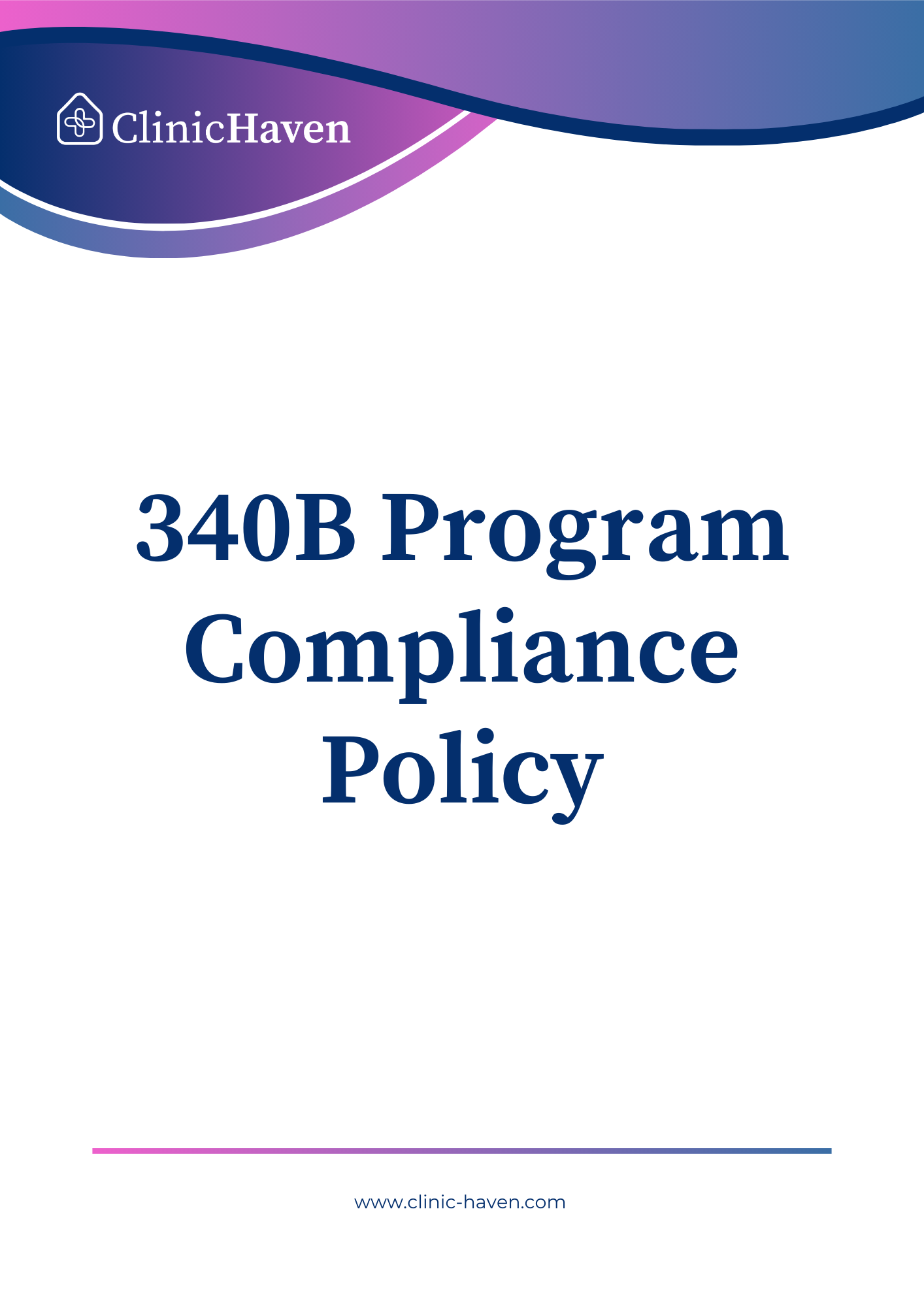 340B Program Compliance Policy
