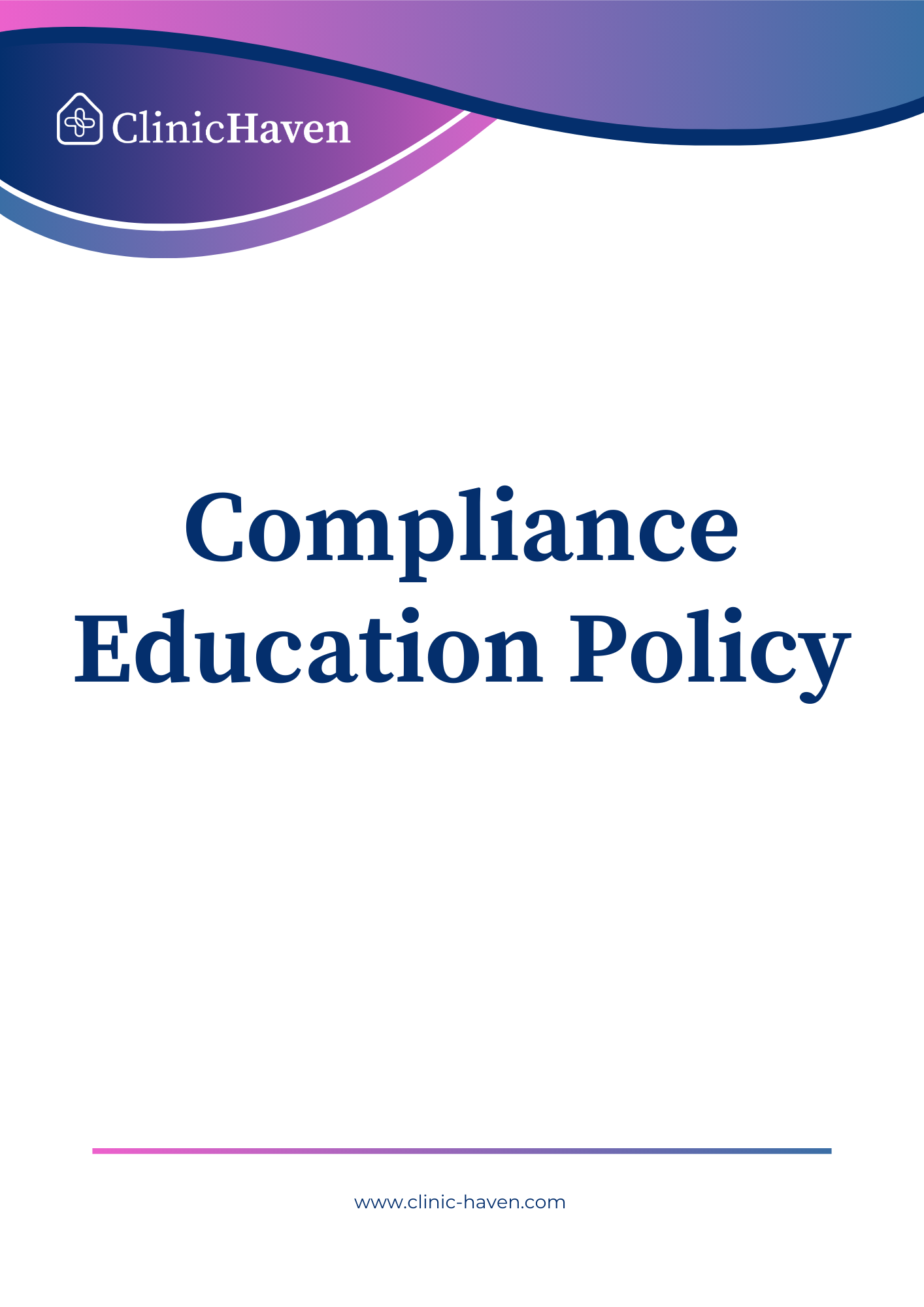Compliance Education Policy
