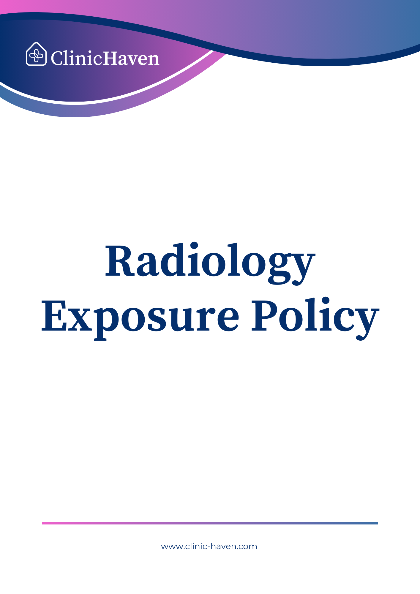 Radiology Exposure Policy