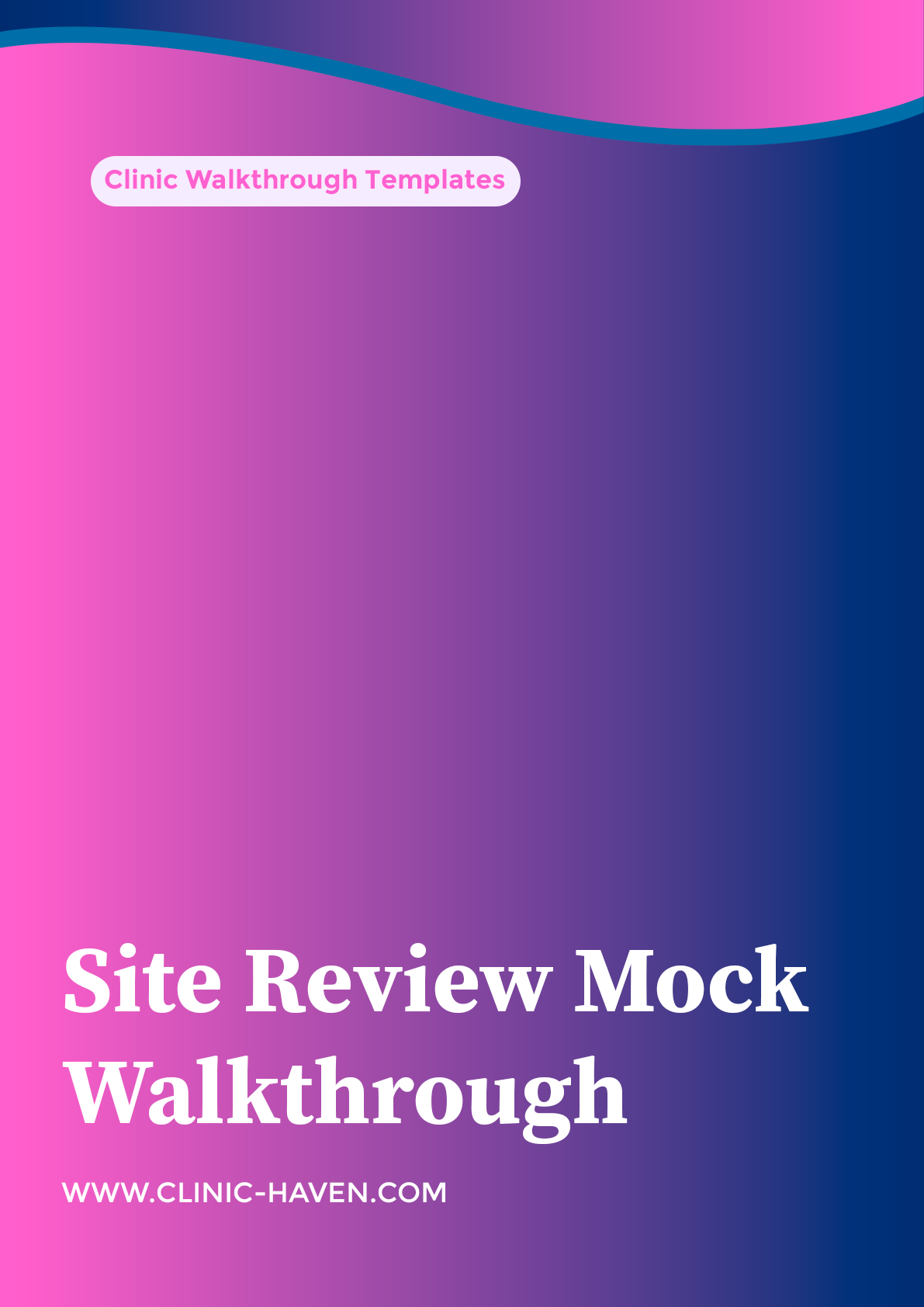 Site Review Mock Walkthrough