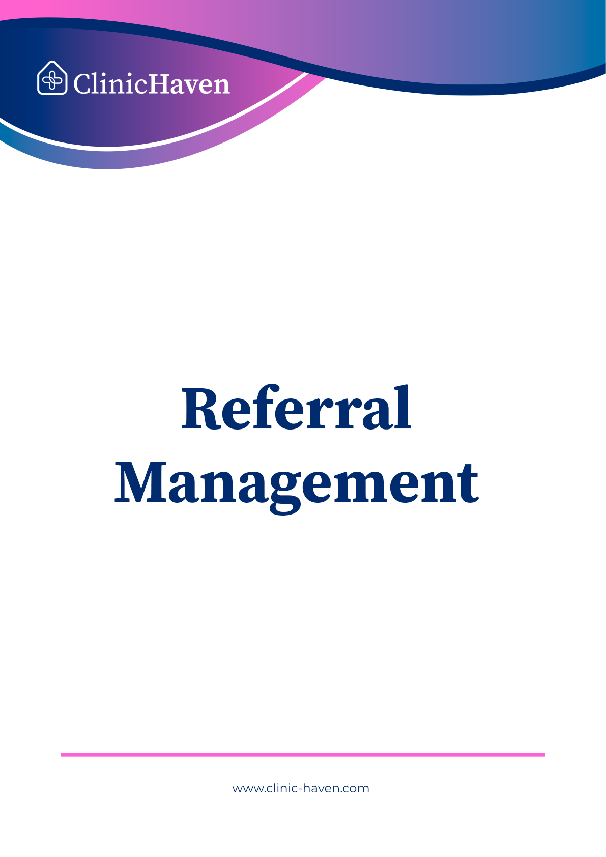 Referral Management Policy