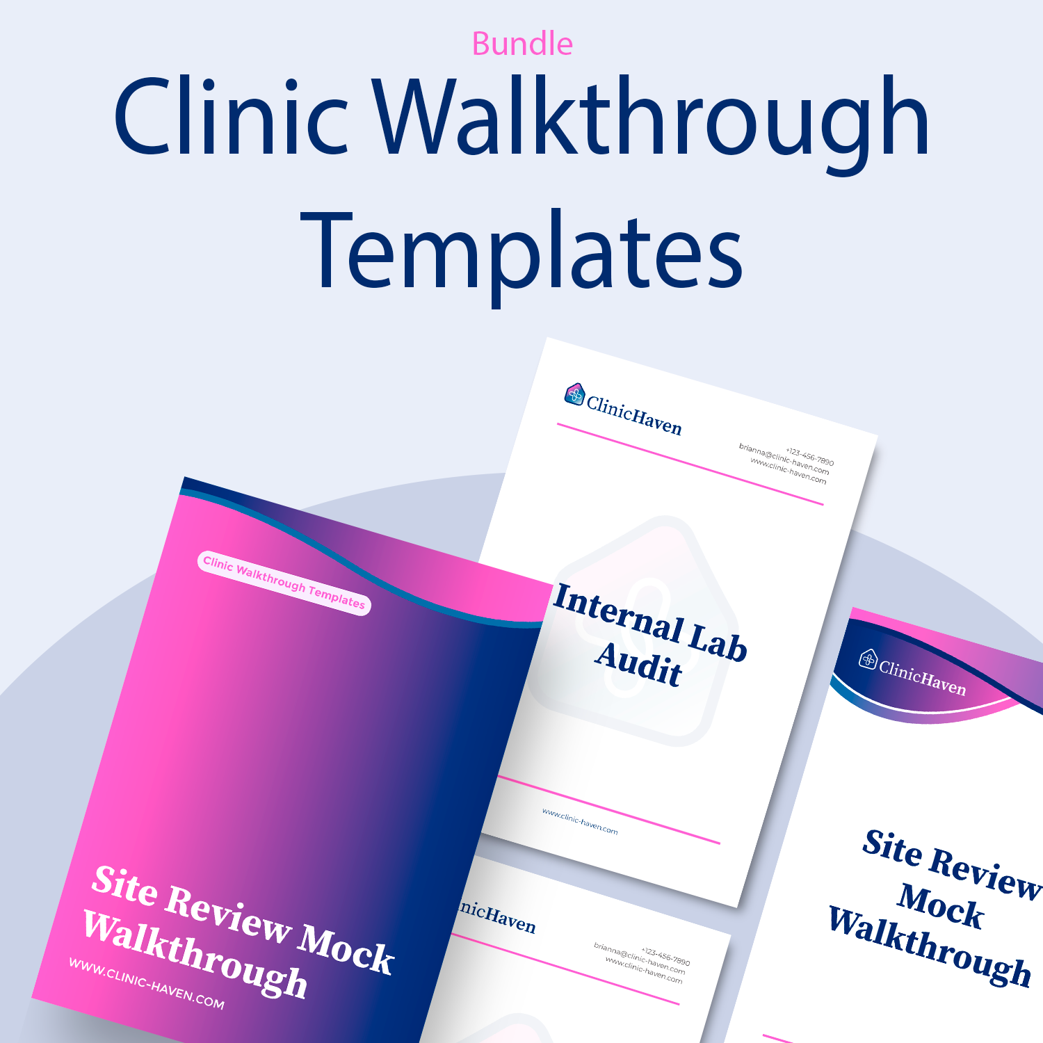 Clinic Walkthrough Templates