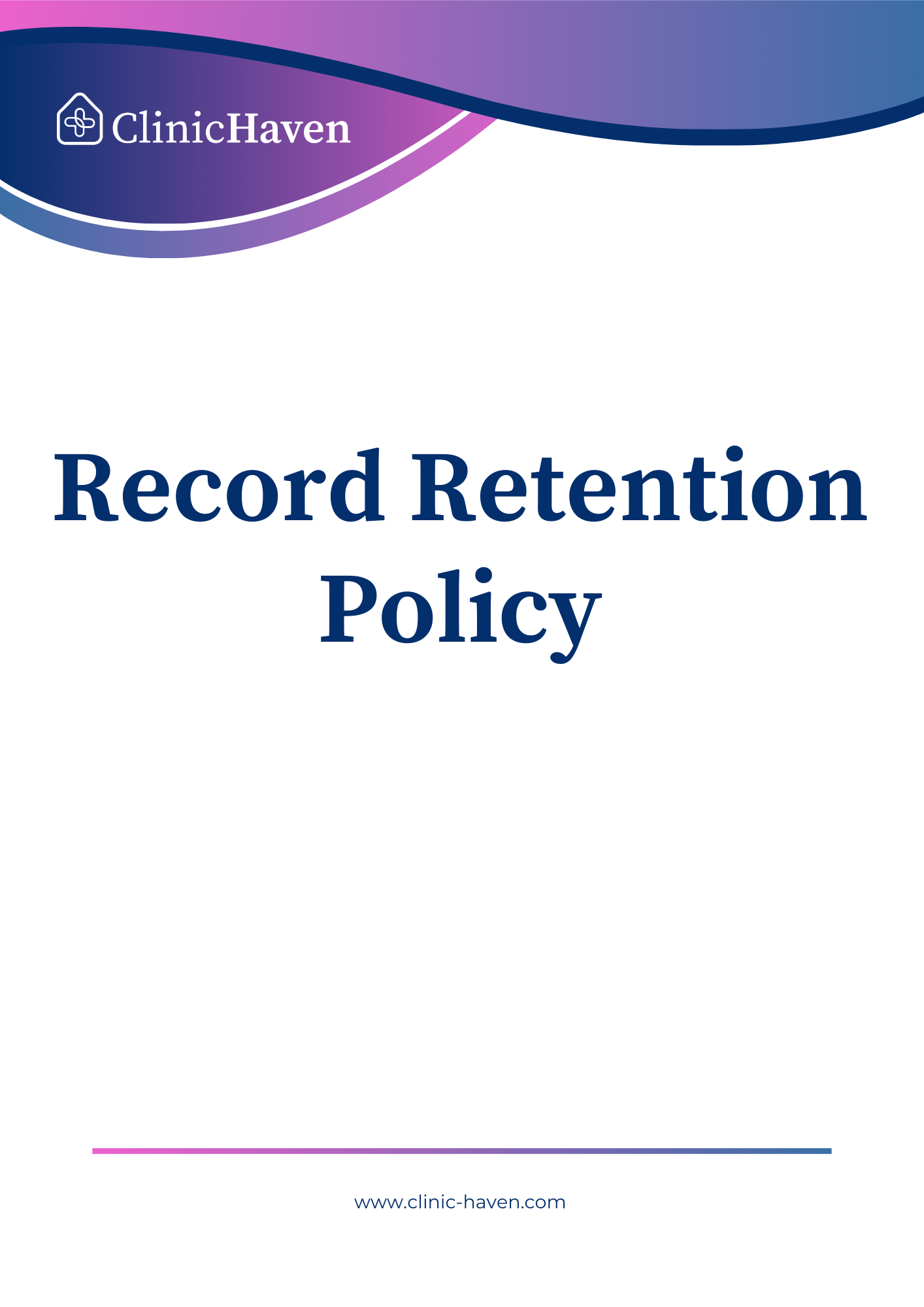 Record Retention Policy