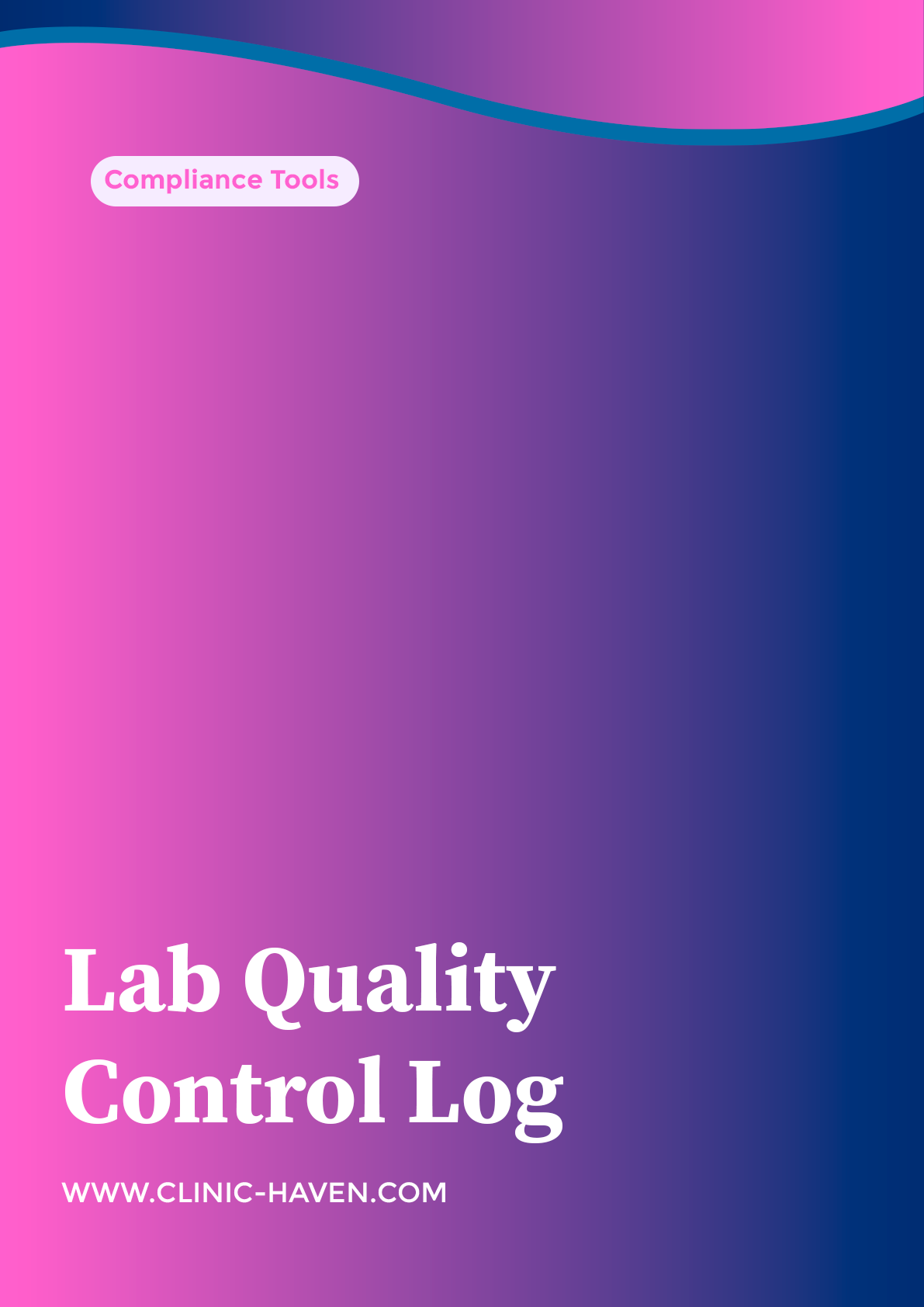 Lab Quality Control Log