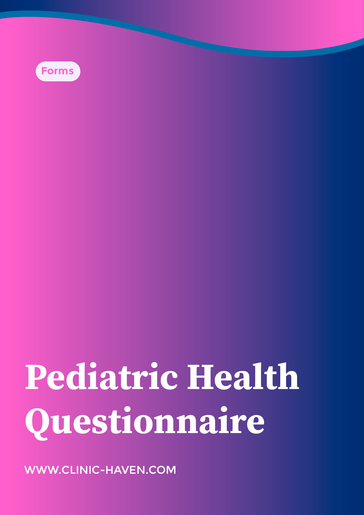 Pediatric Health Questionnaire