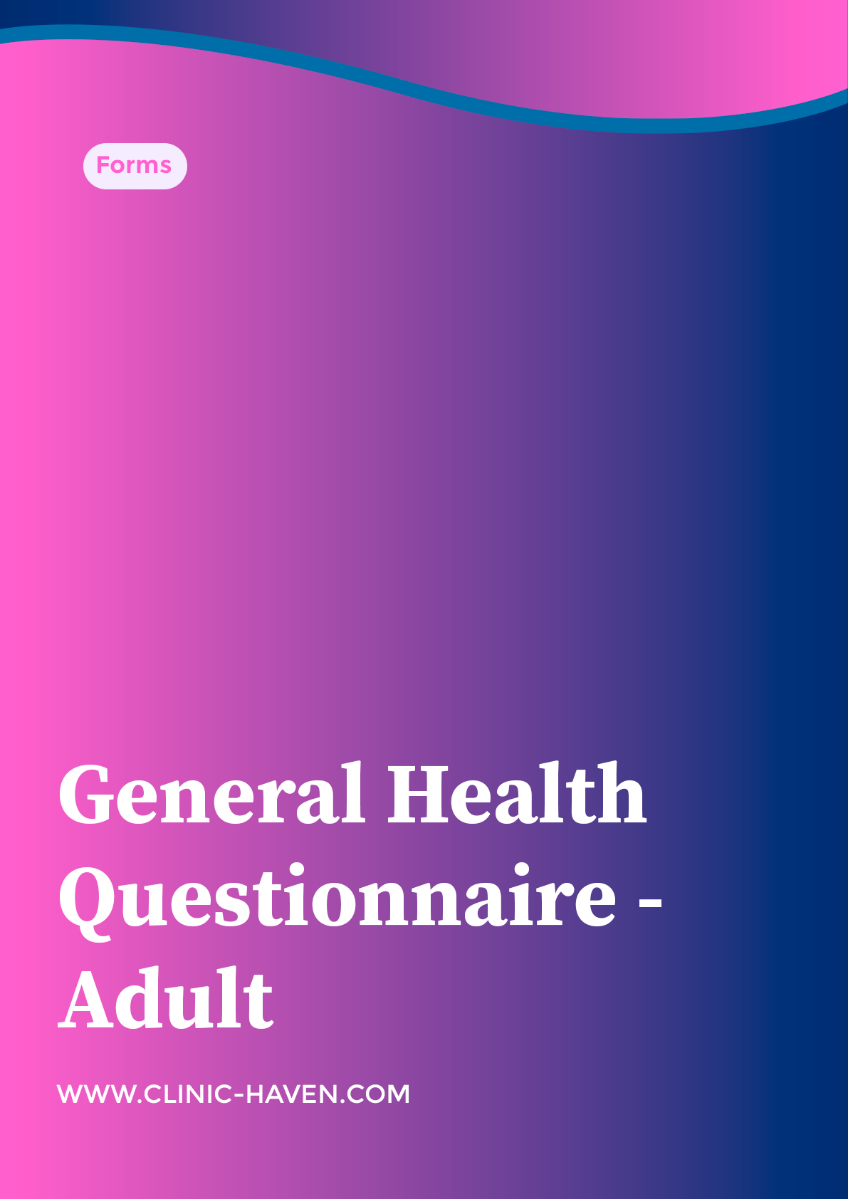 General Health Questionnaire - Adult