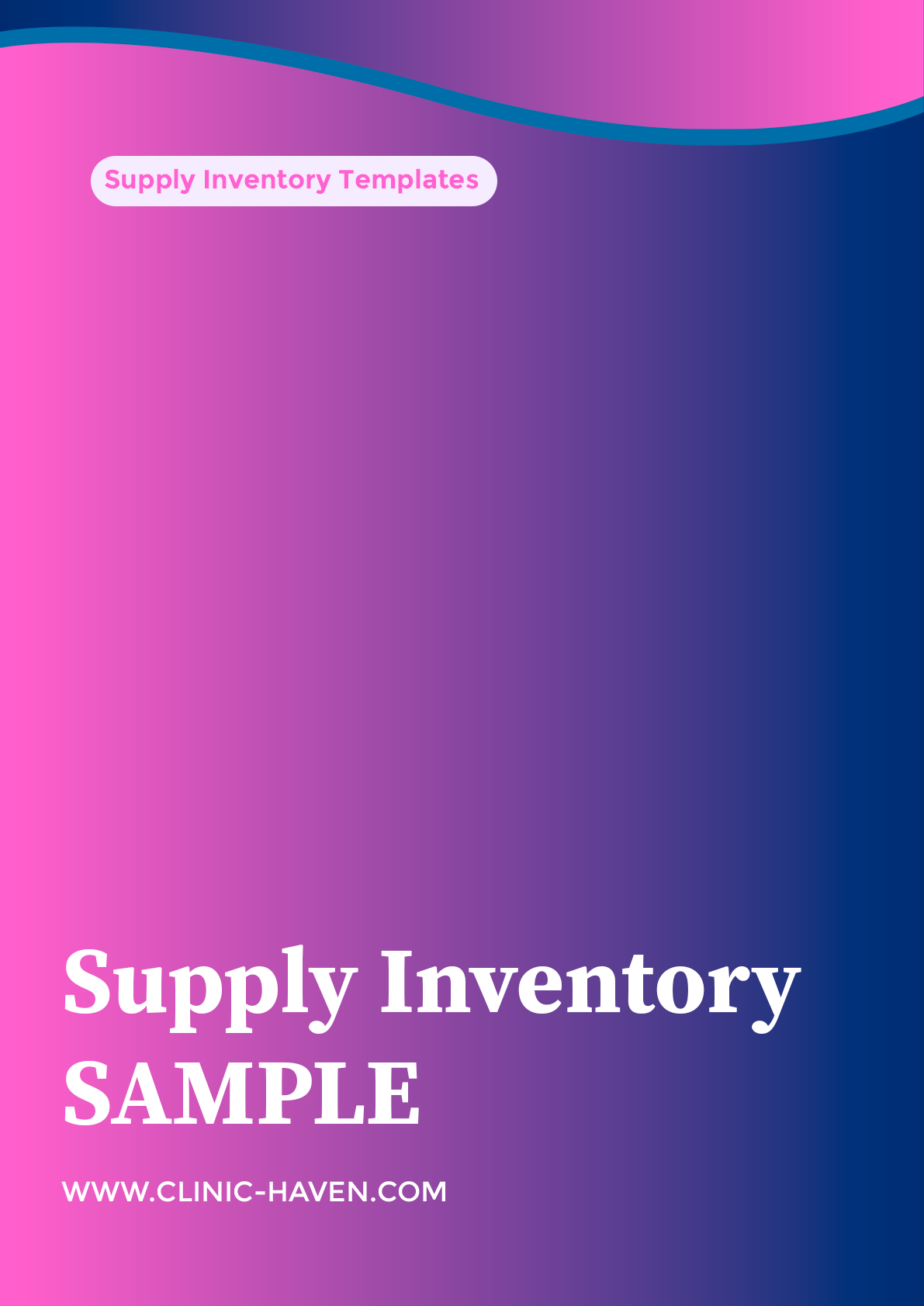 Supply Inventory SAMPLE