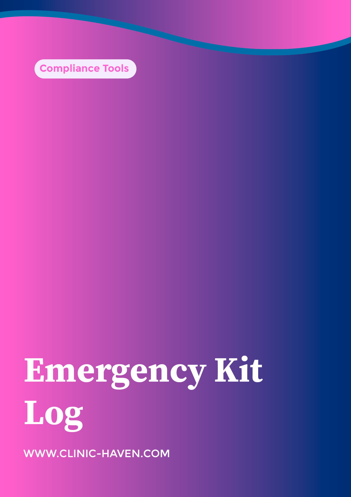 Emergency Kit Log