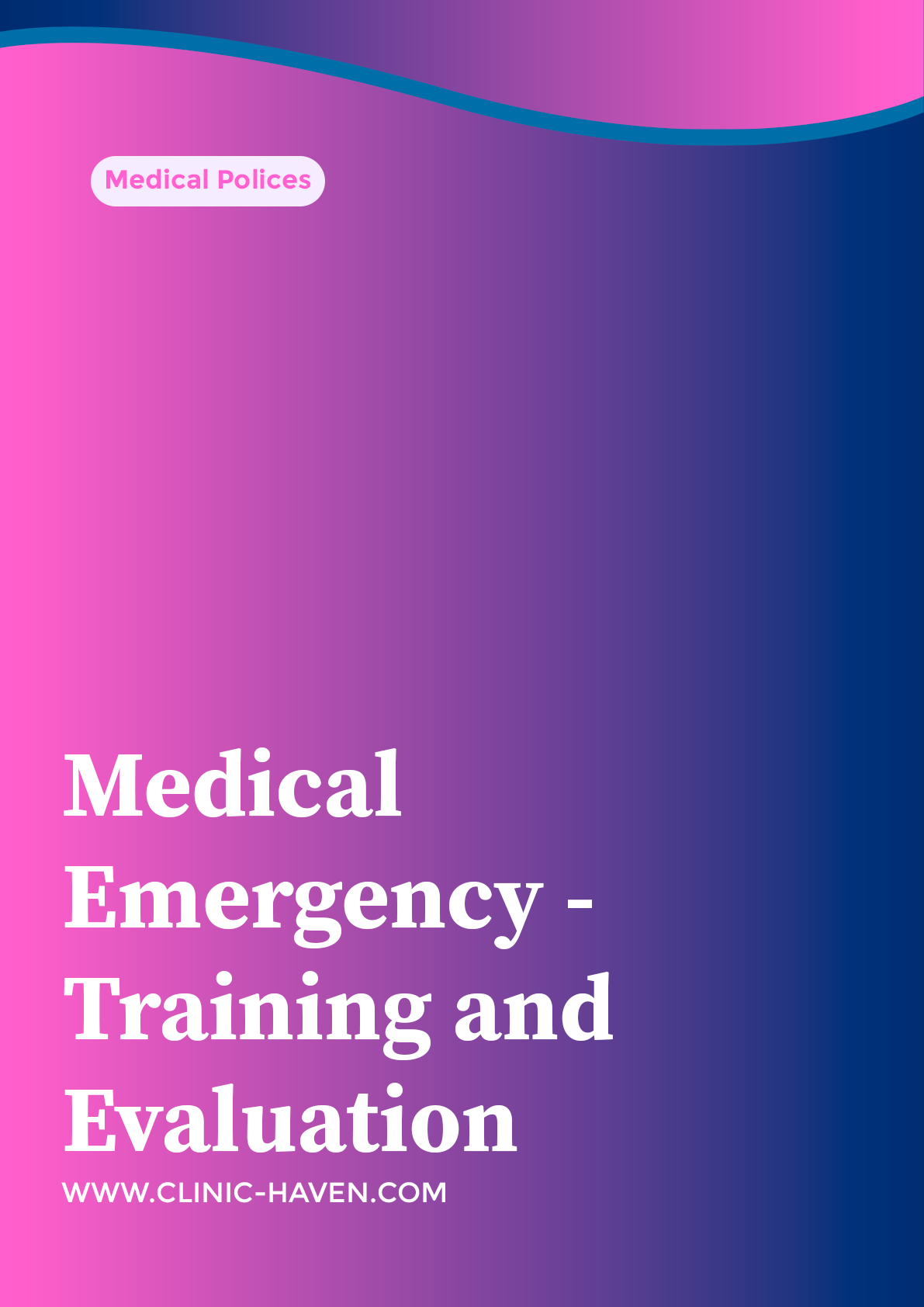 Medical Emergency - Training and Evaluation