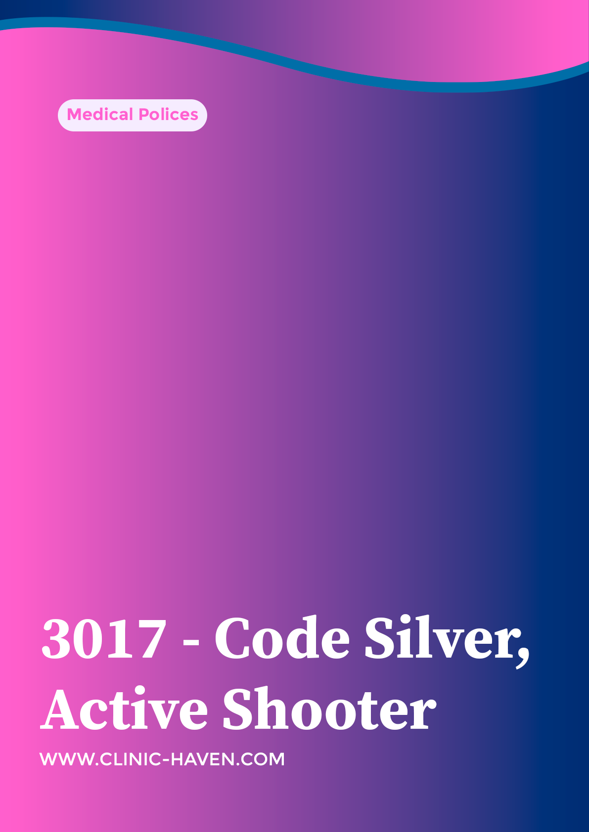 3017 - Code Silver, Active Shooter