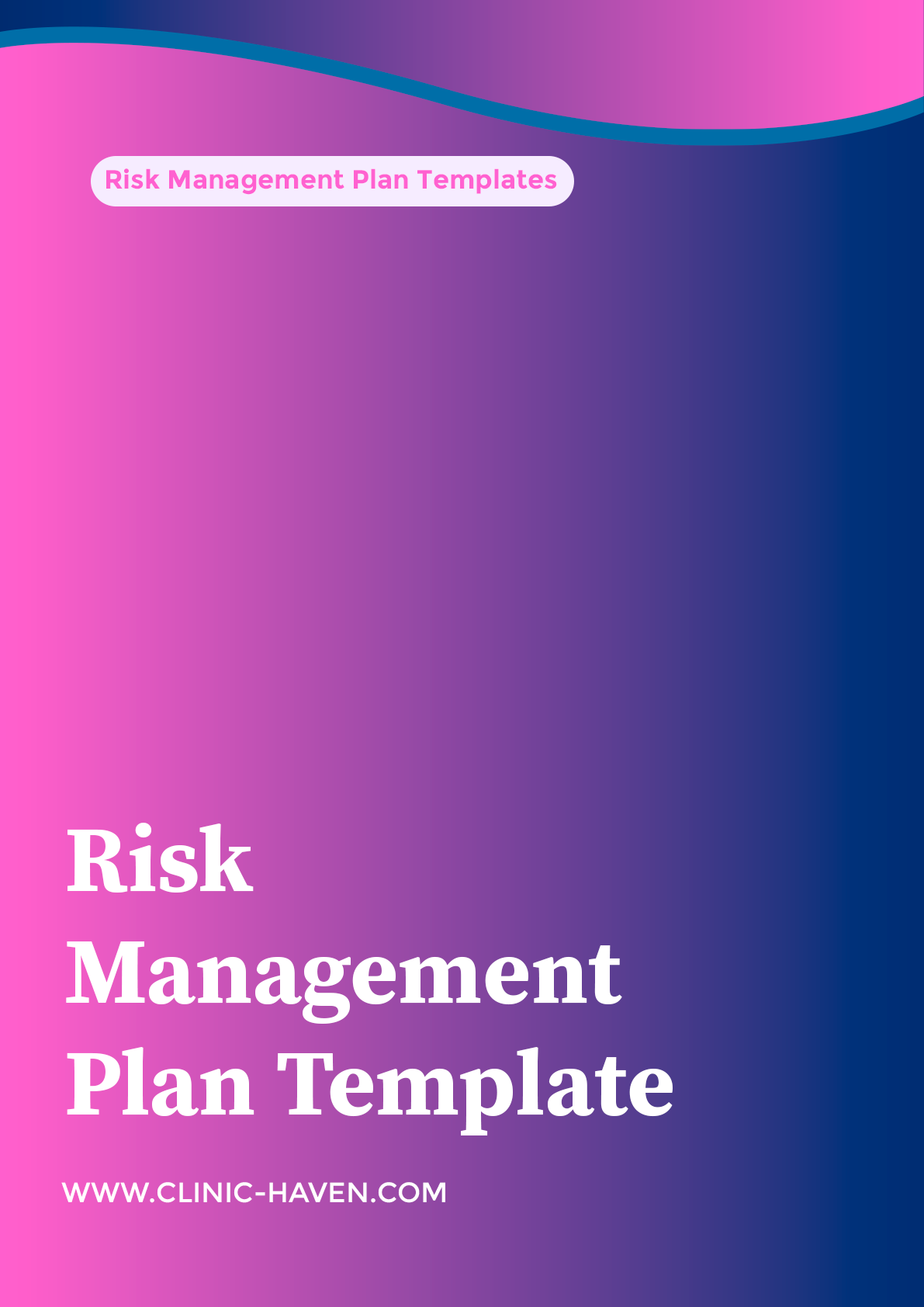 Risk Management Plan Template