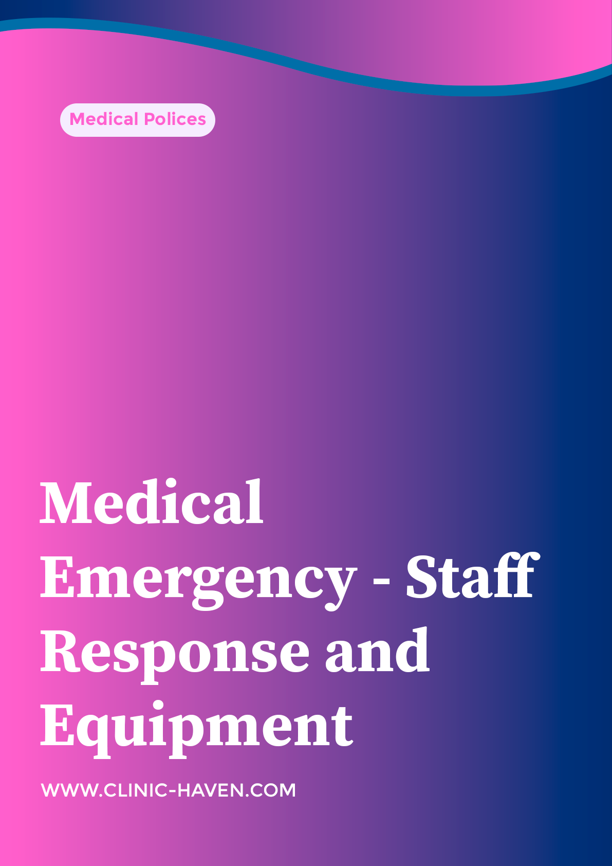 Medical Emergency - Staff Response and Equipment