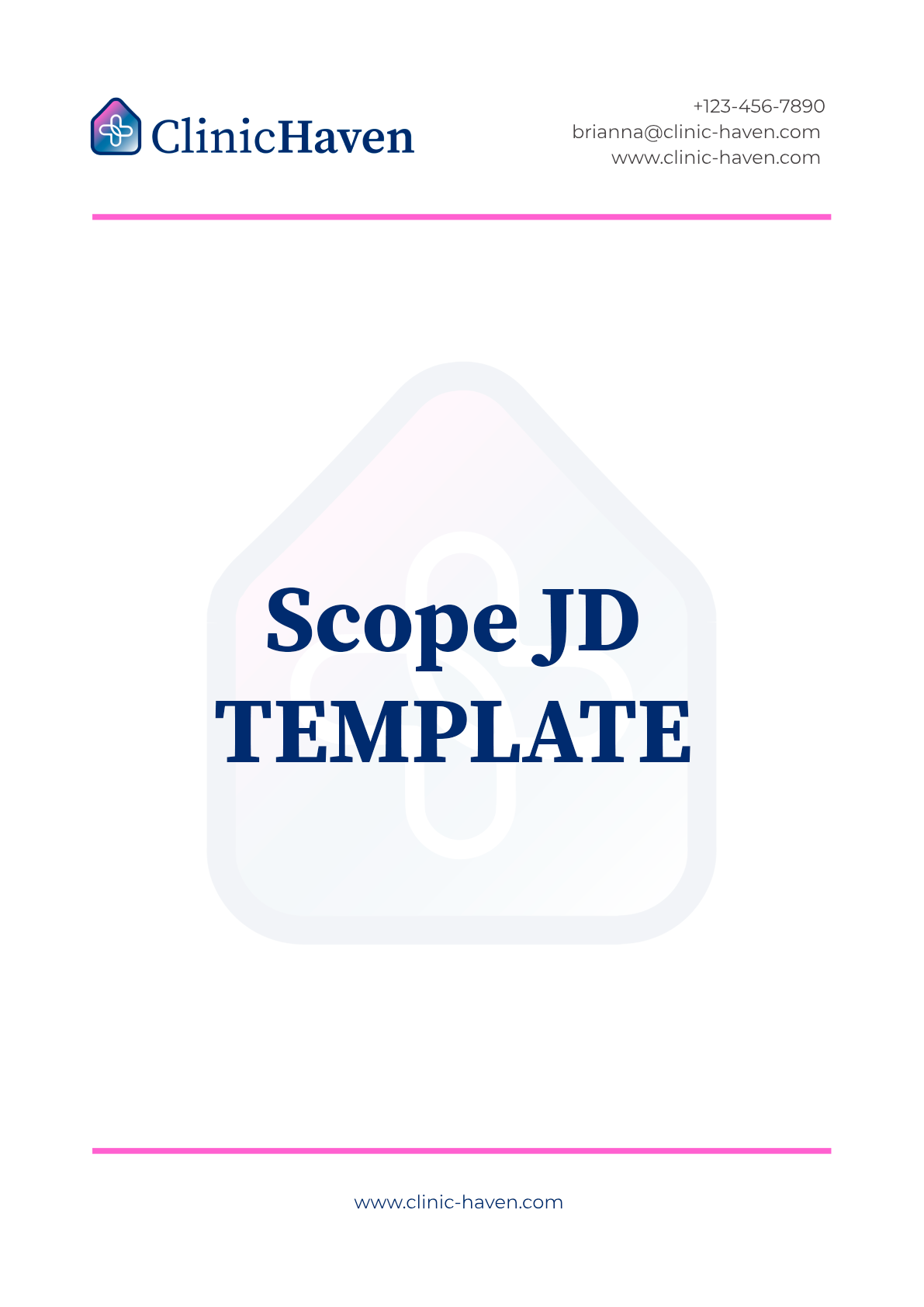 Scope JD TEMPLATE