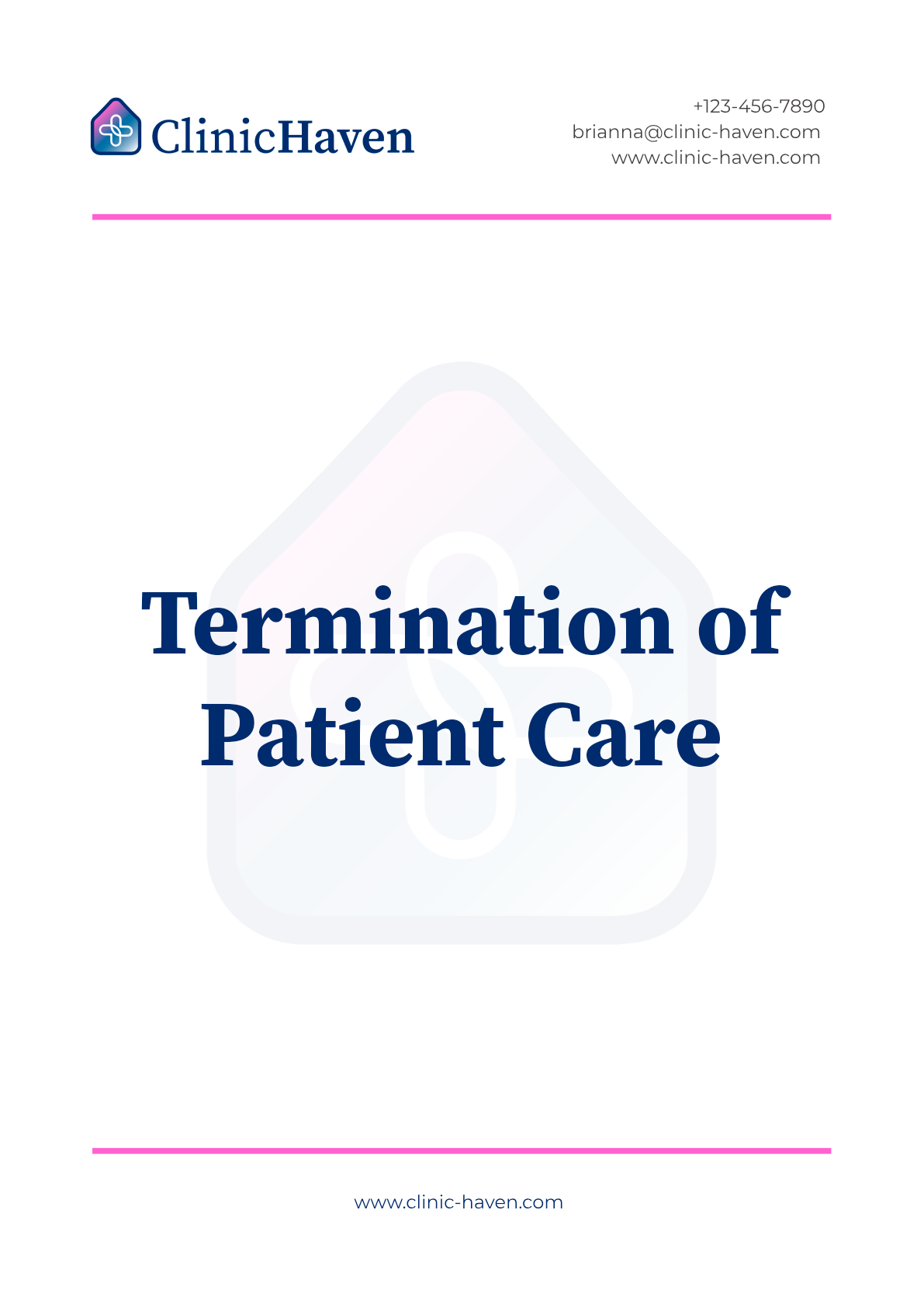 Termination of Patient Care