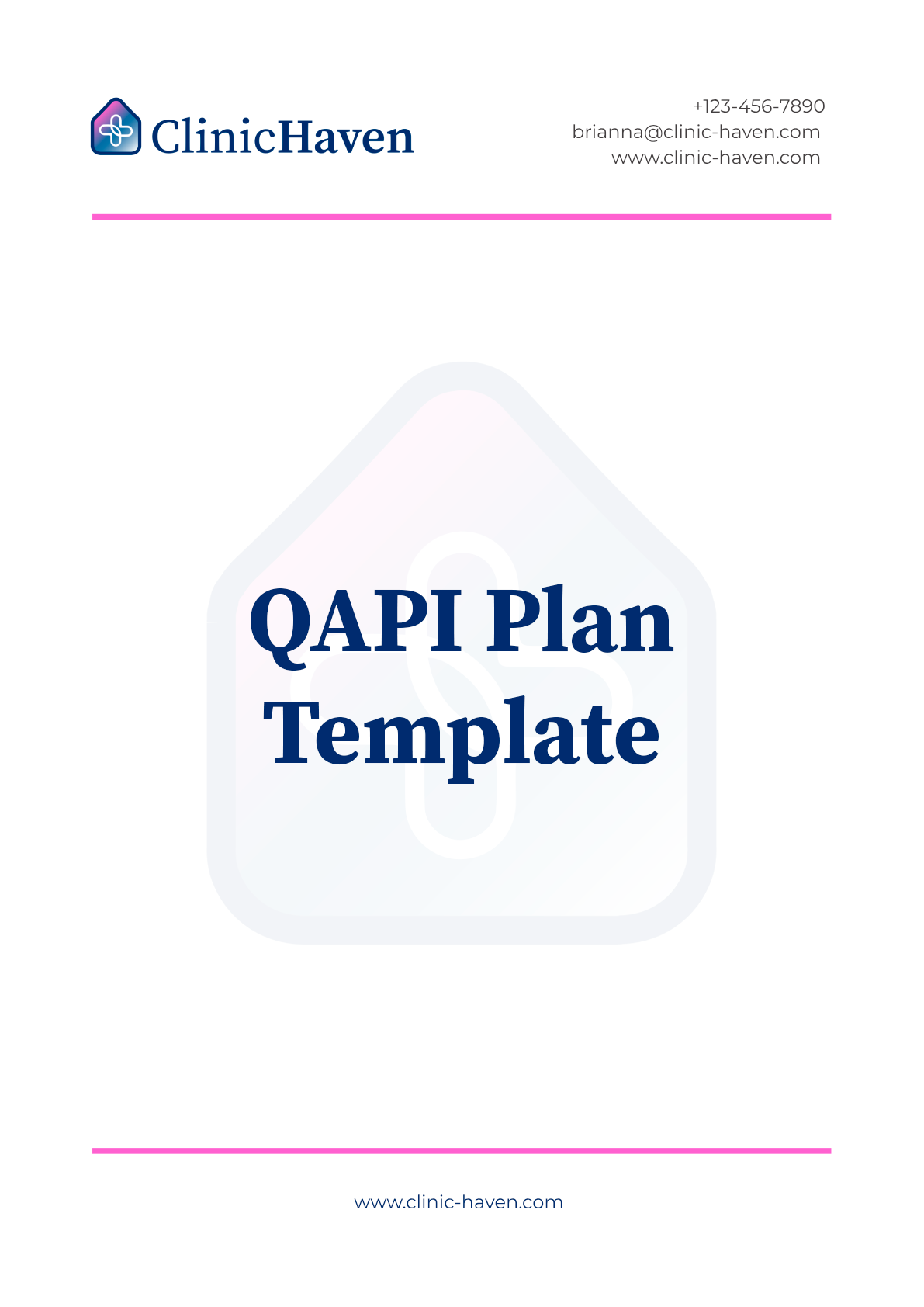 QAPI Plan Template