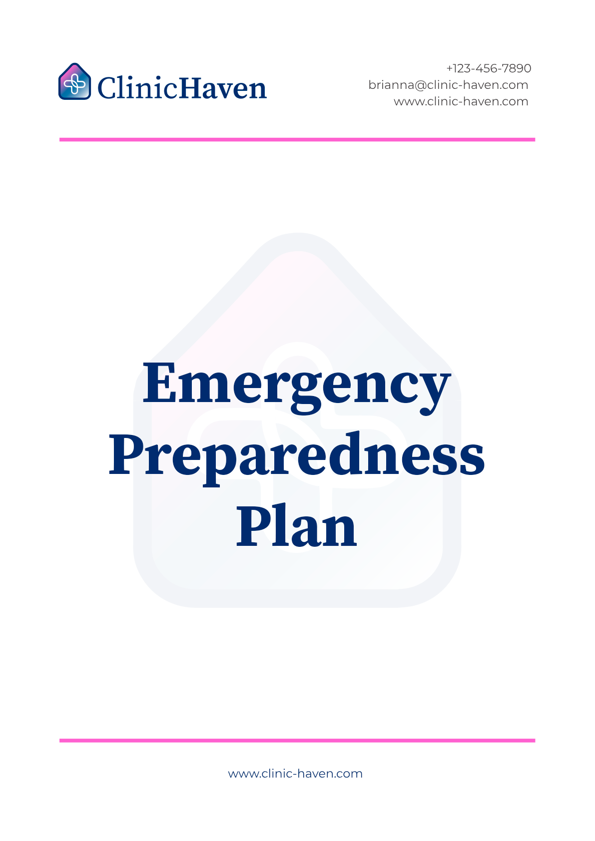 Emergency Preparedness Plan