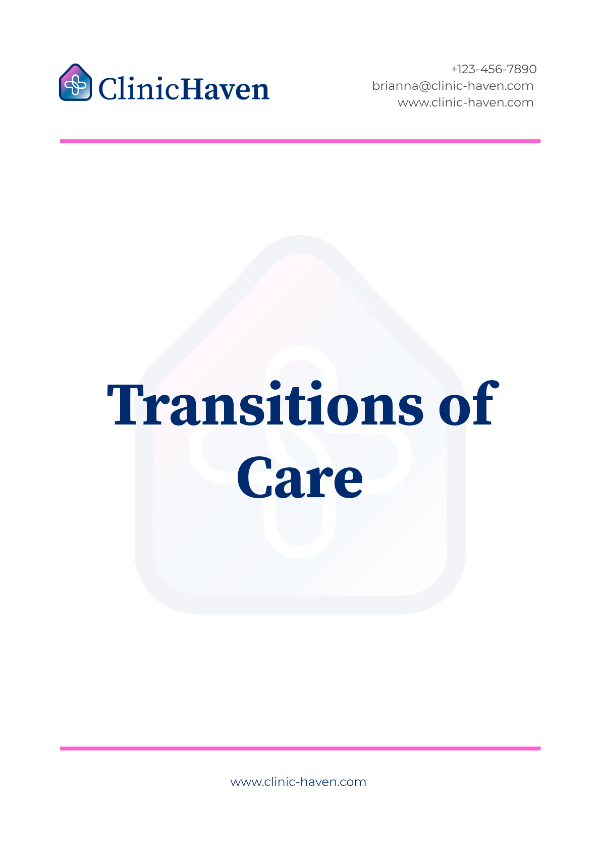 Transitions of Care