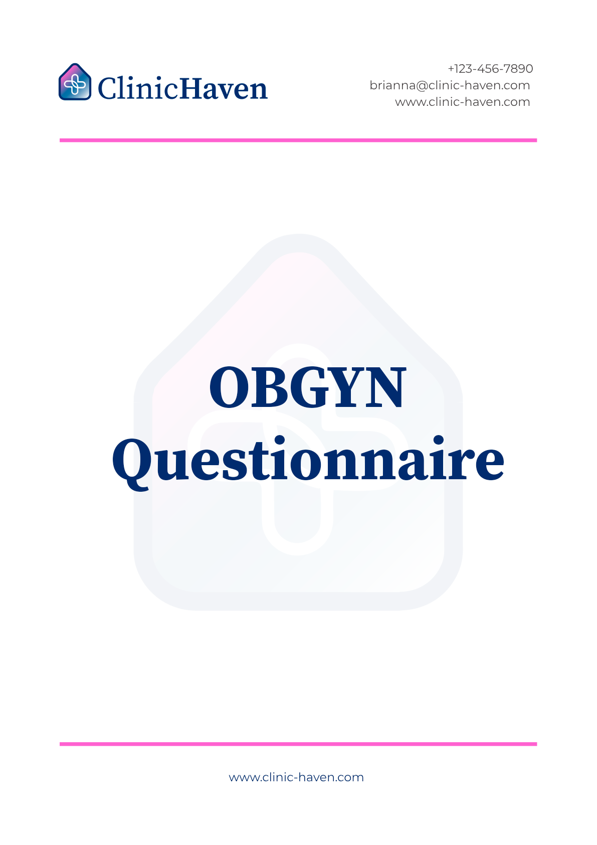 OBGYN Questionnaire