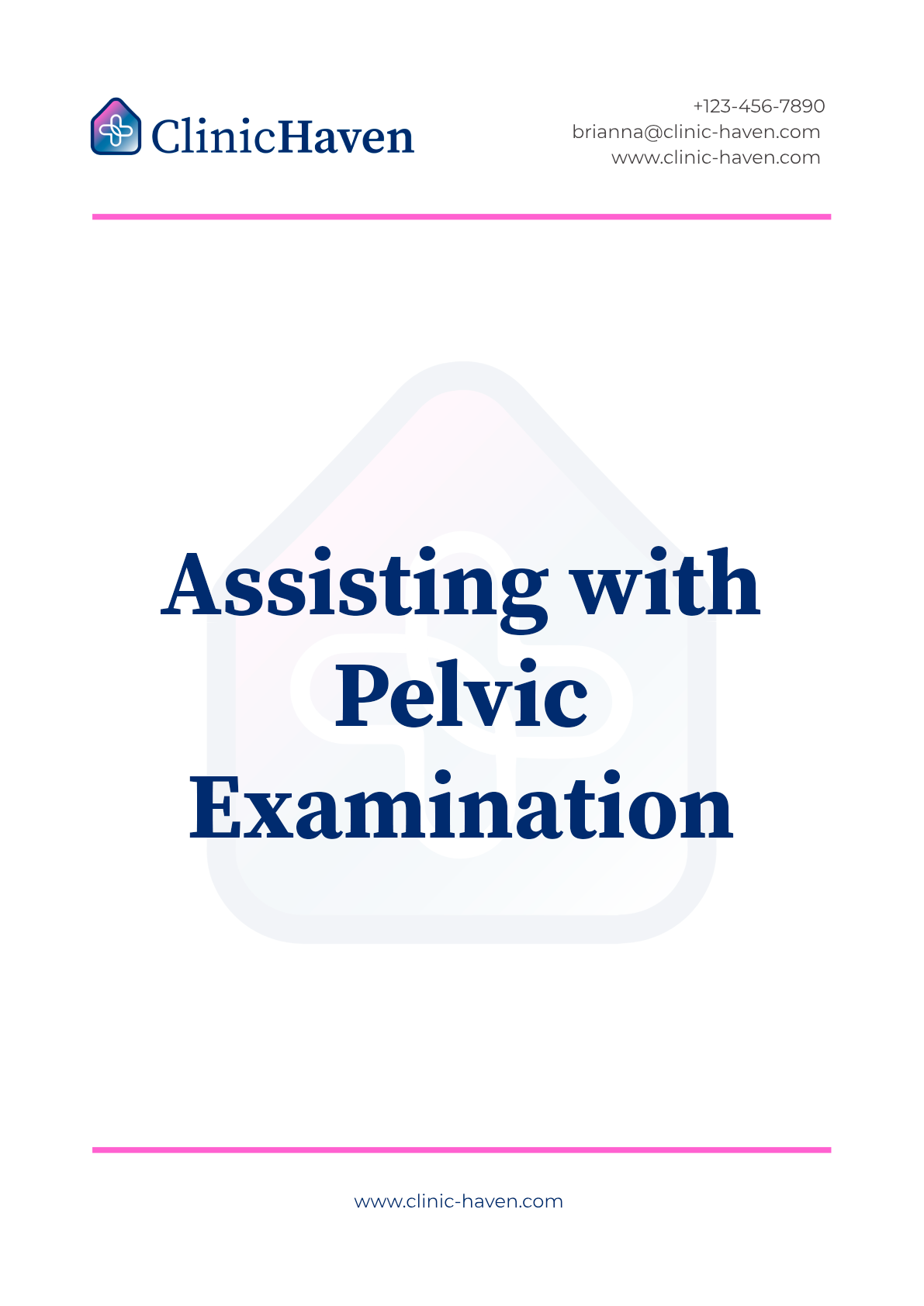 Assisting with Pelvic Examination