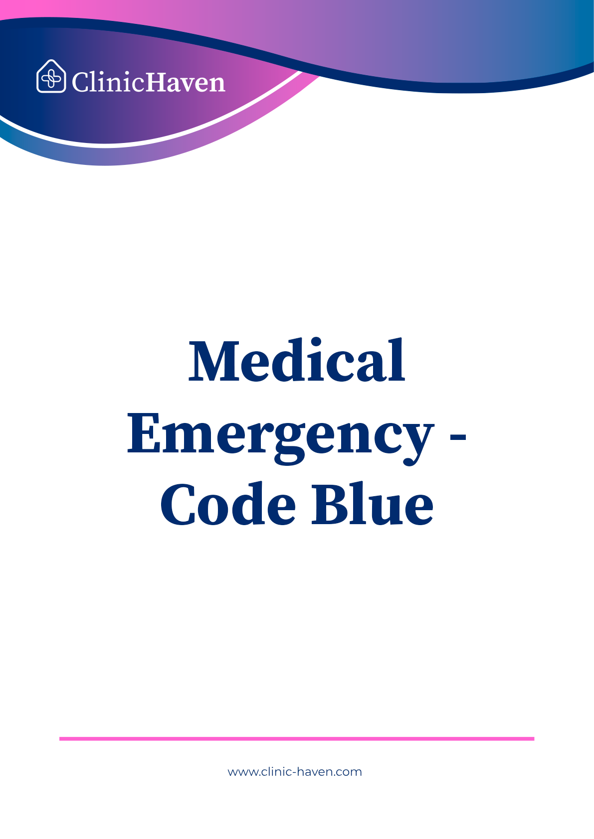 Medical Emergency - Code Blue