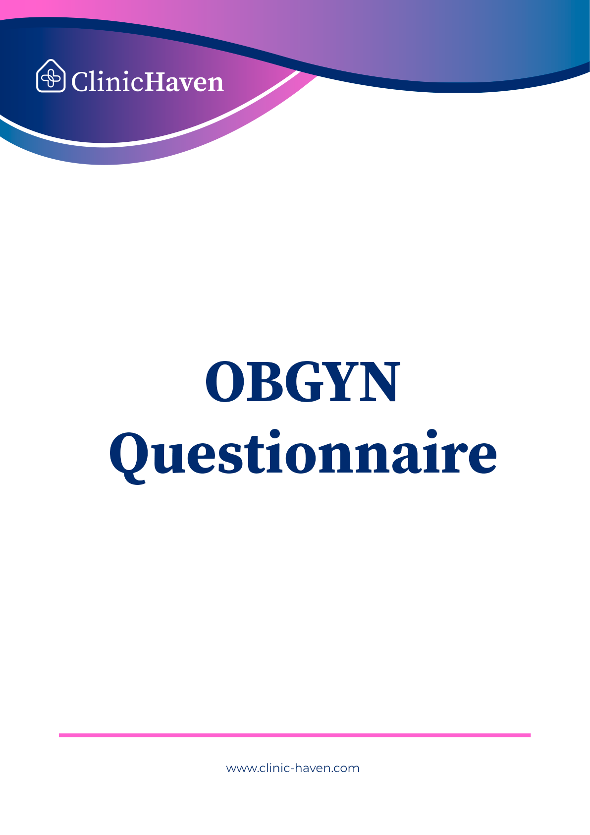 OBGYN Questionnaire