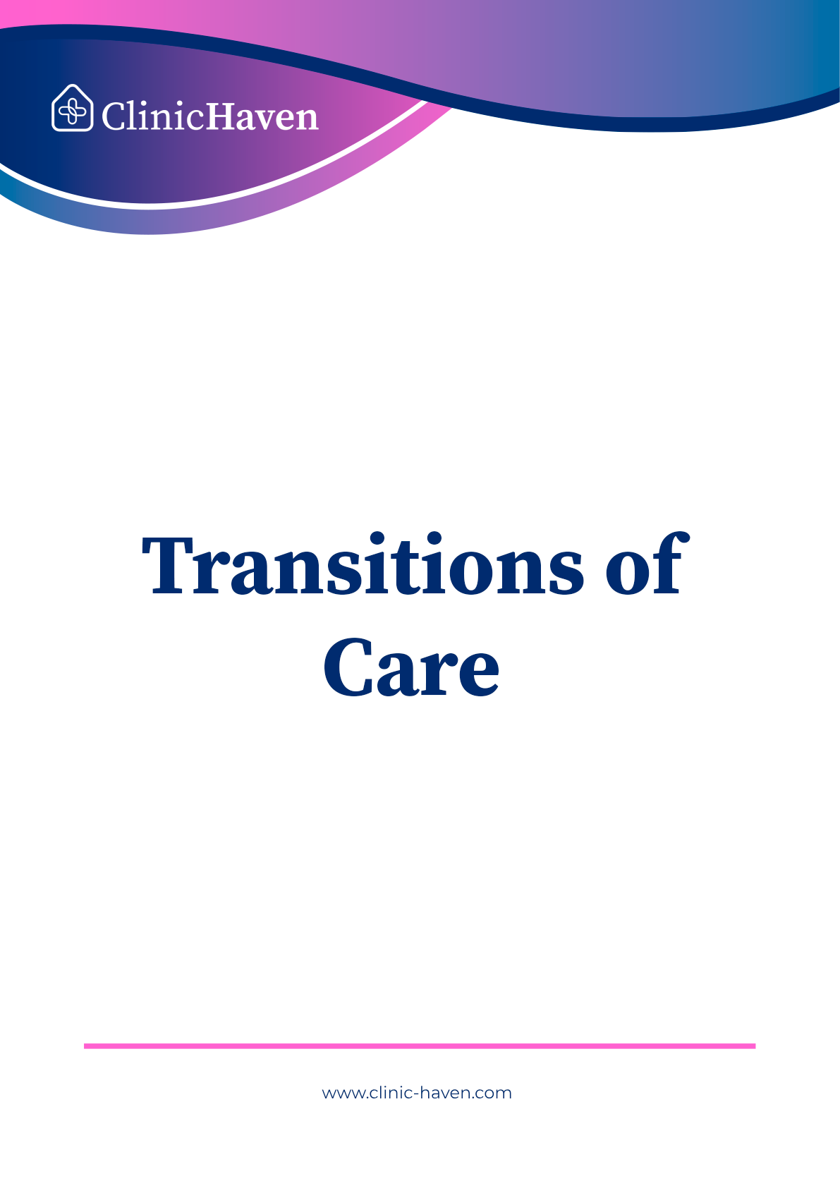 Transitions of Care