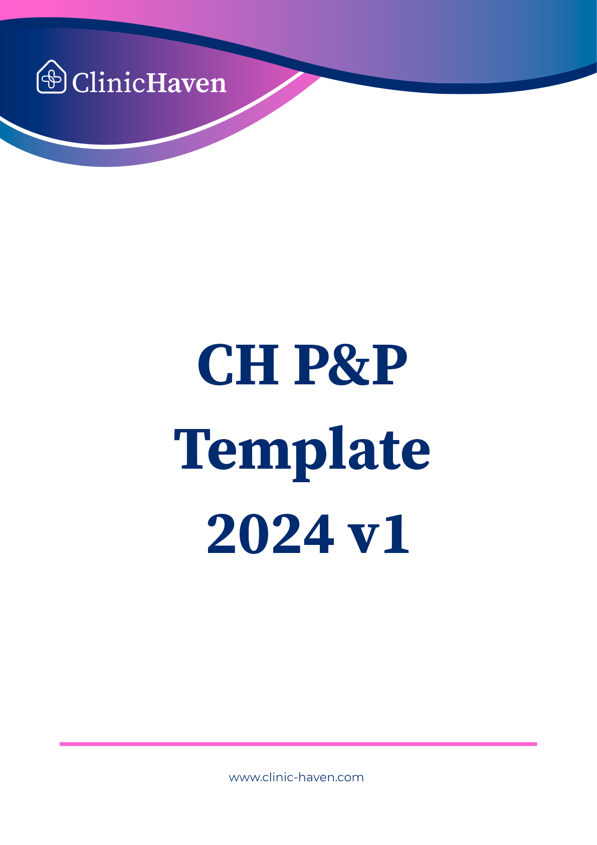 CH P&P Template 2024 v1