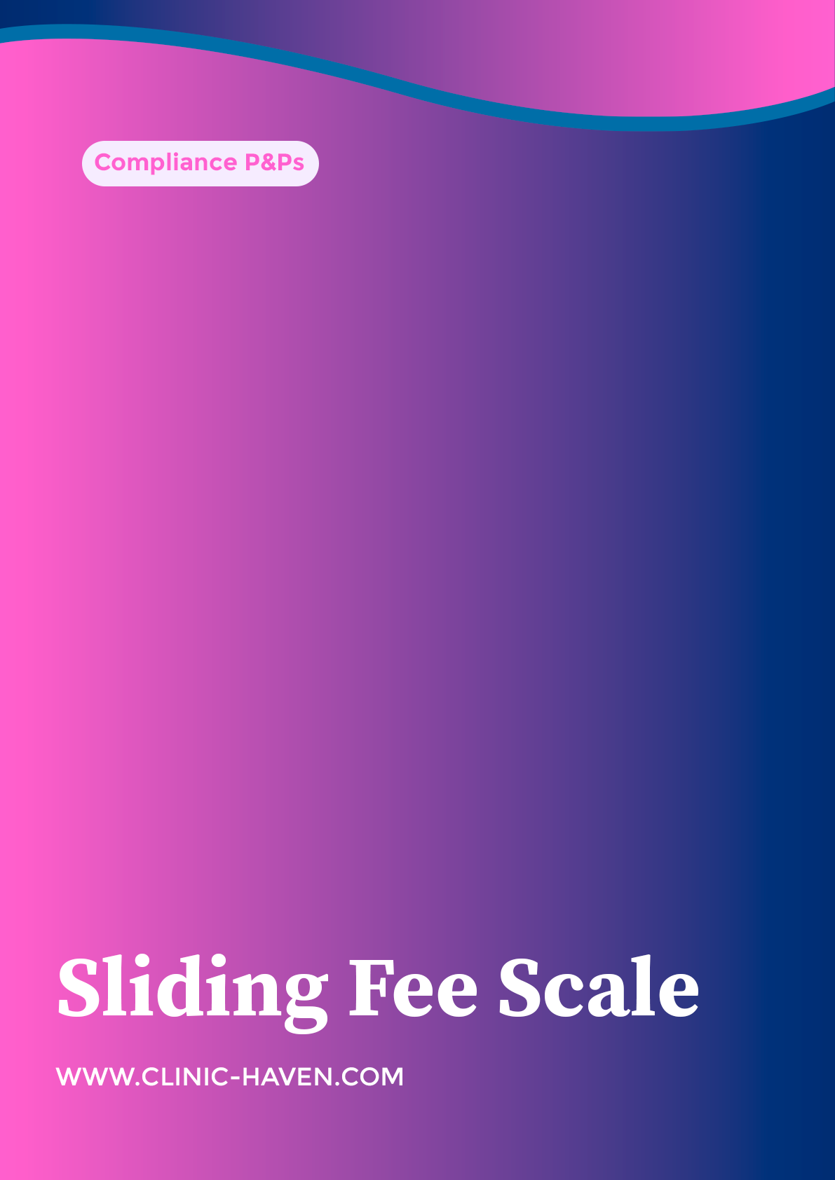 Sliding Fee Scale