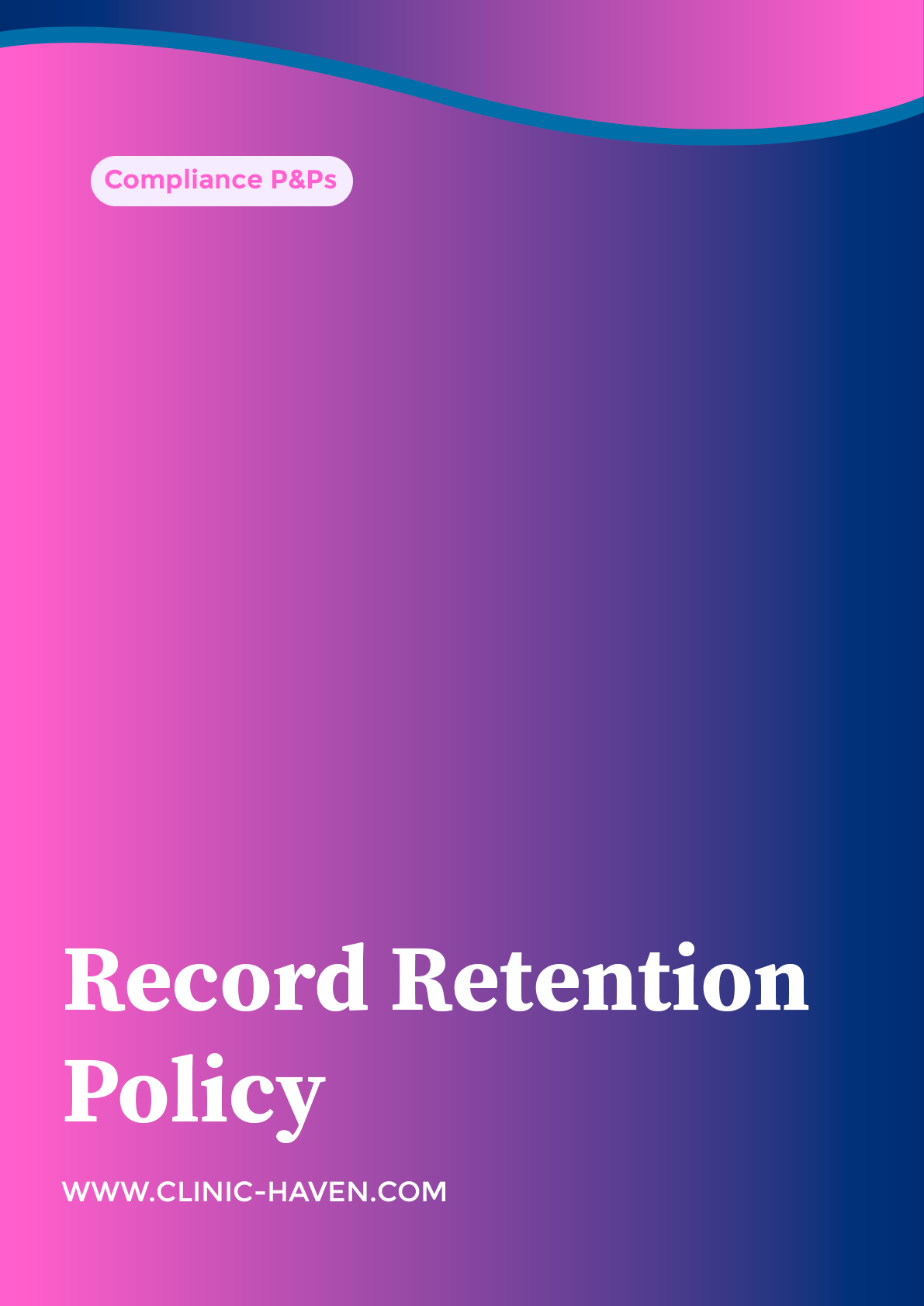 Record Retention Policy