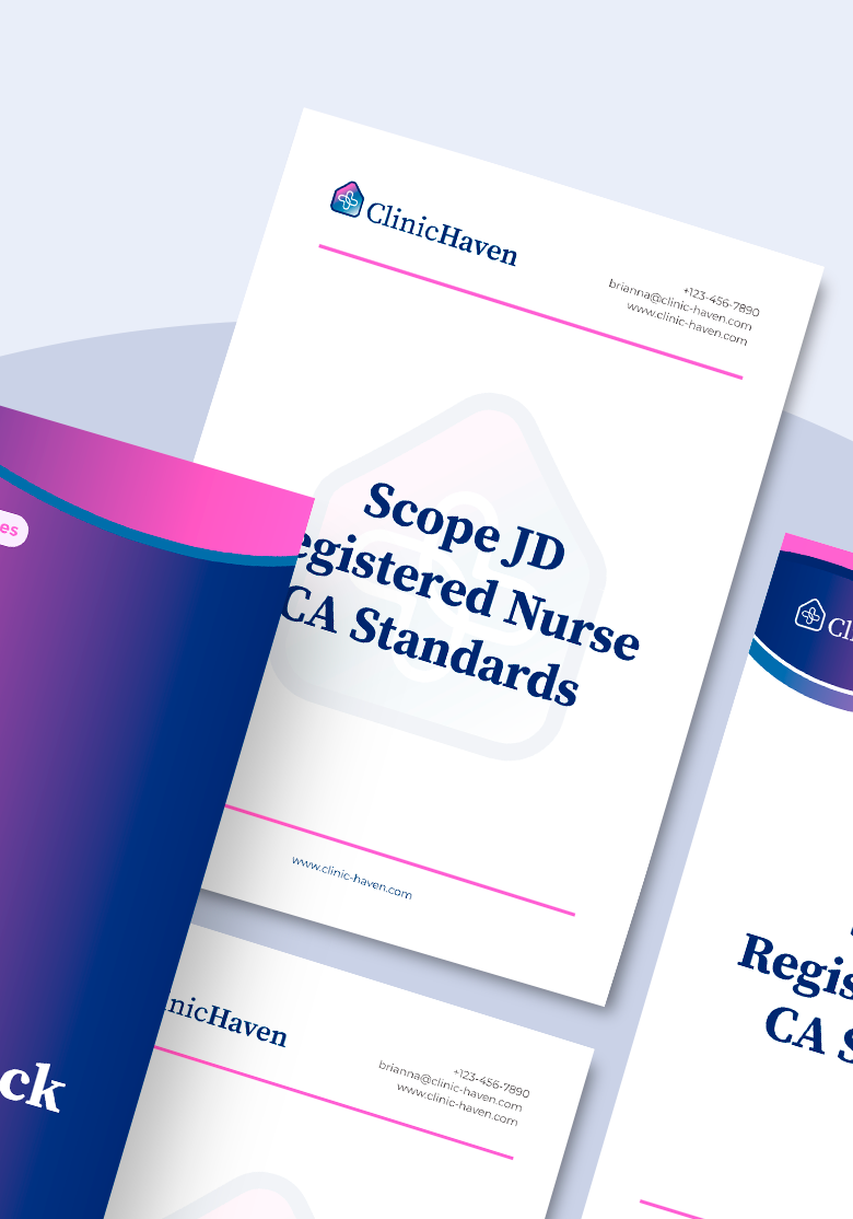 Scope JD Registered Nurse CA Standards