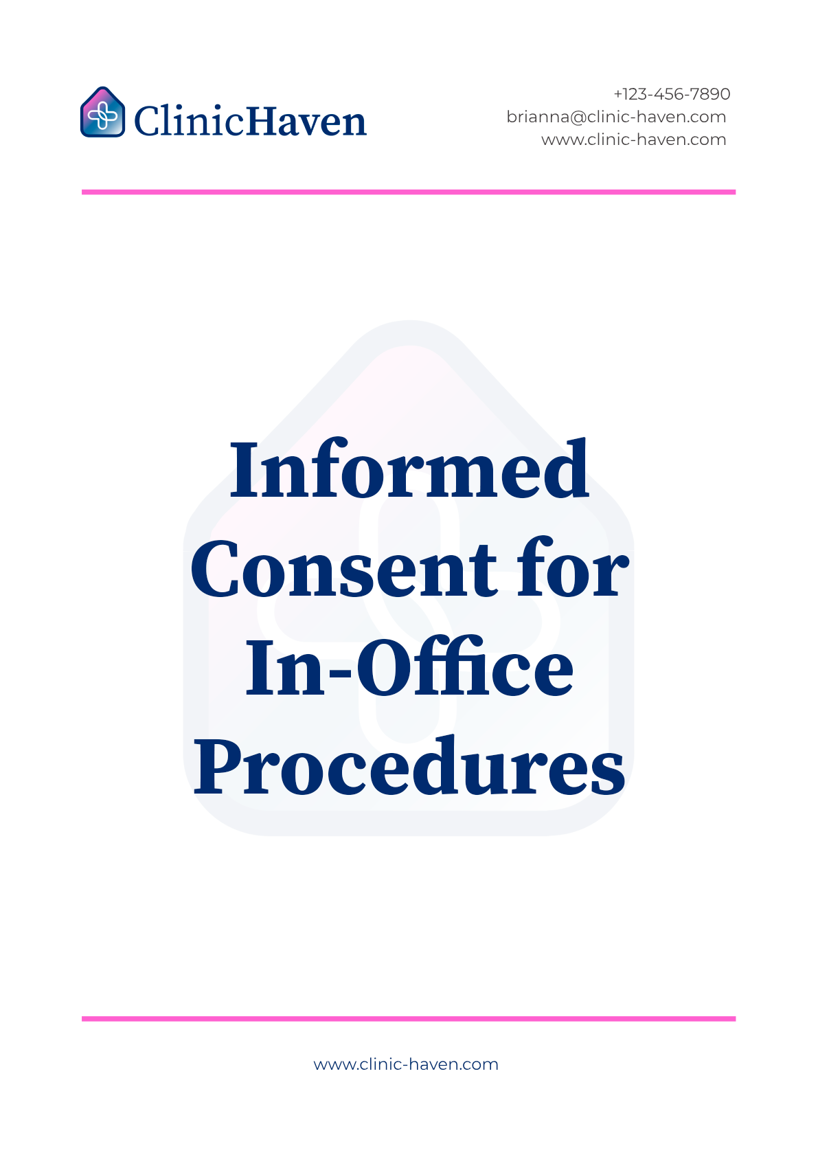 Informed Consent for In-Office Procedures