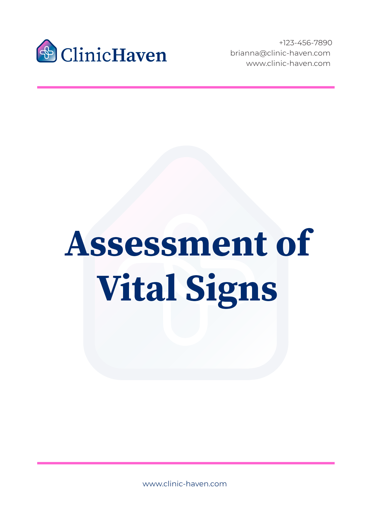 Assessment of Vital Signs