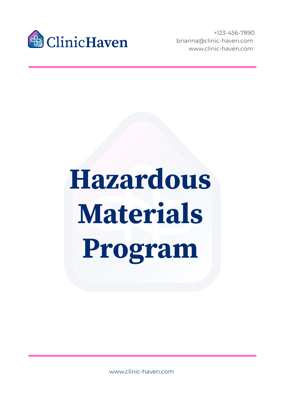 Hazardous Materials Program