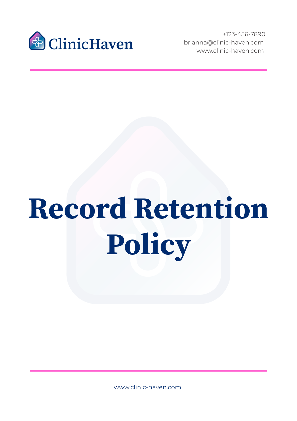 Record Retention Policy