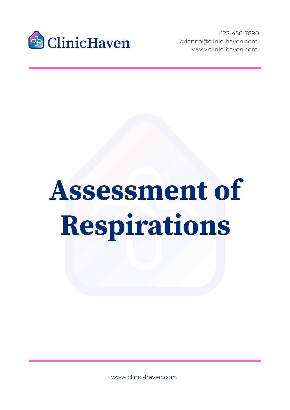 Assessment of Respirations