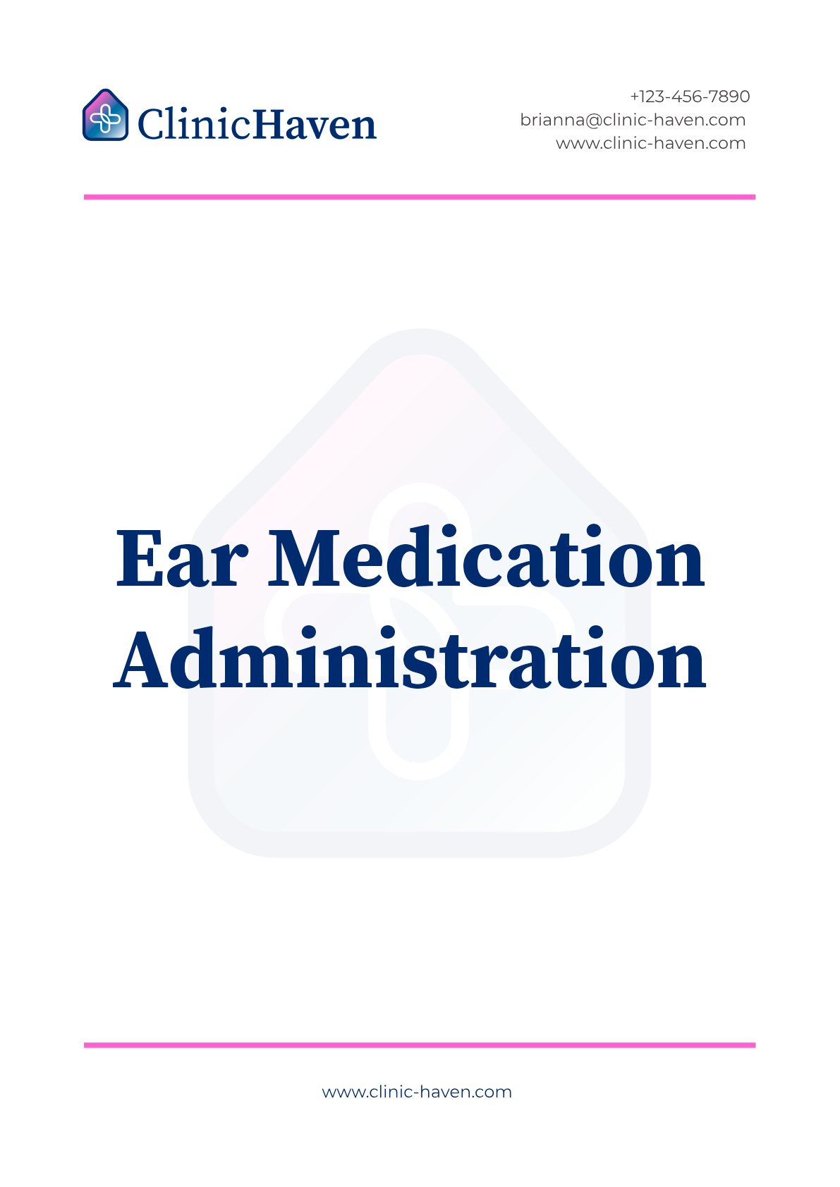 Ear Medication Administration