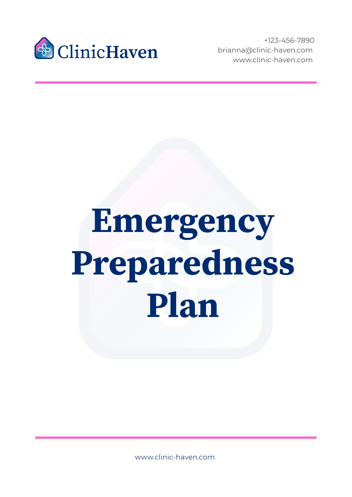 Emergency Preparedness Plan