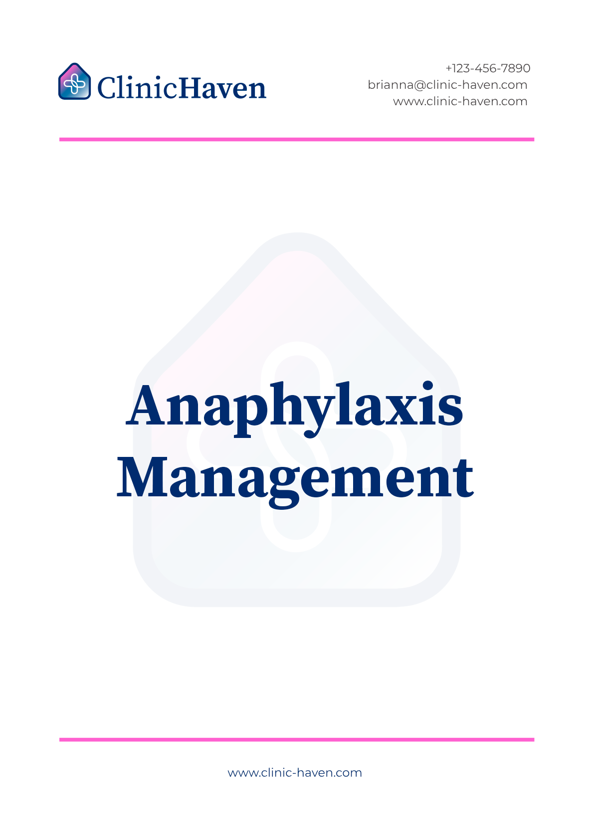 Anaphylaxis Management