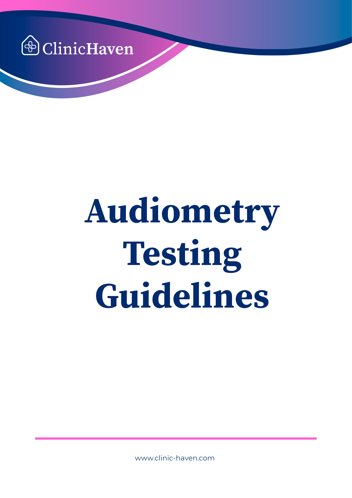 Audiometry Testing Guidelines