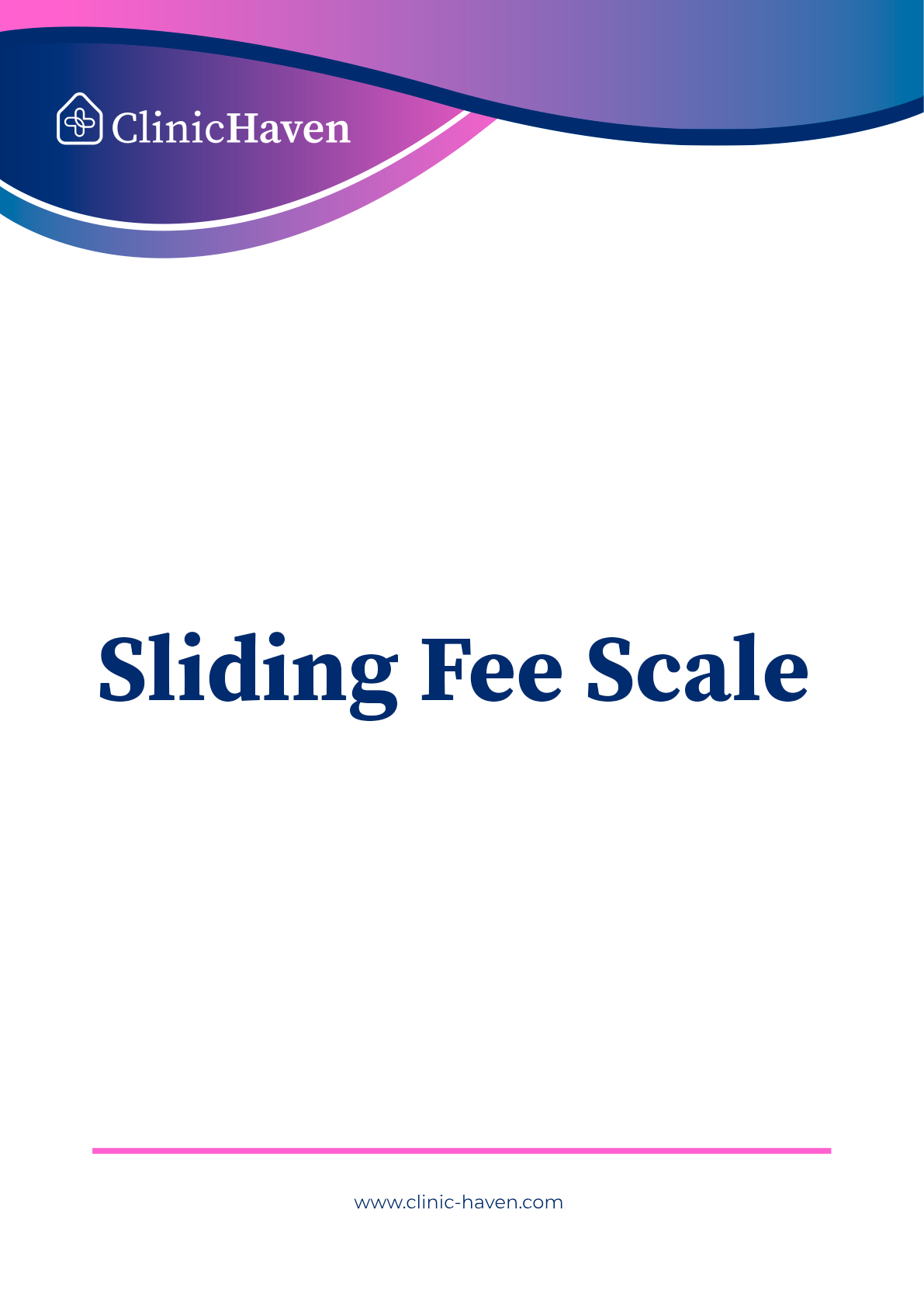 Sliding Fee Scale