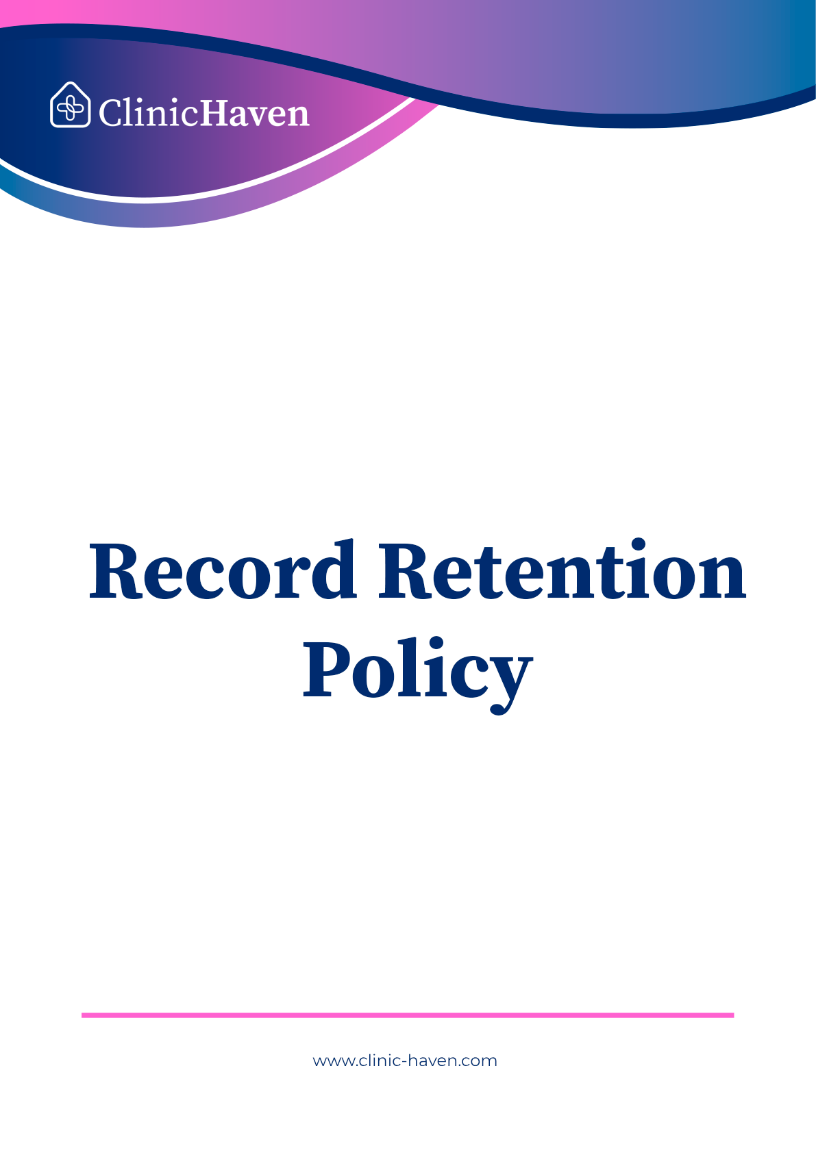 Record Retention Policy