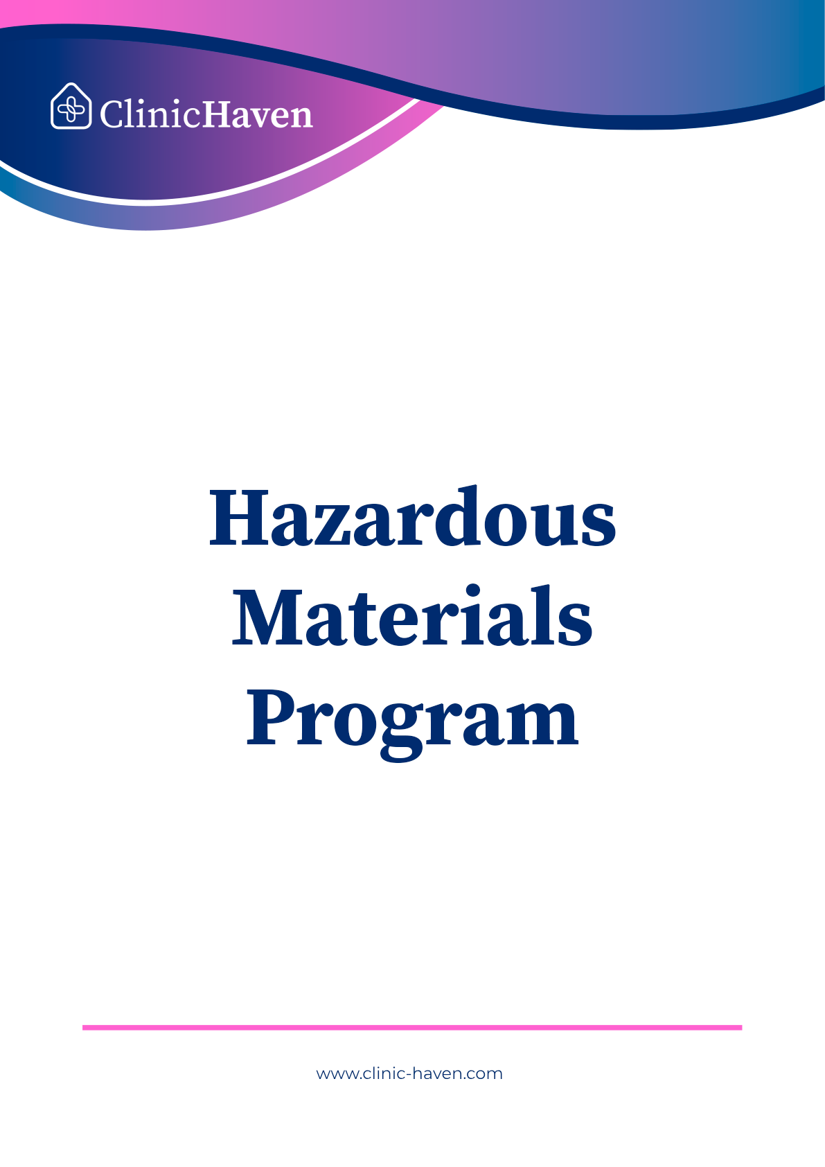 Hazardous Materials Program