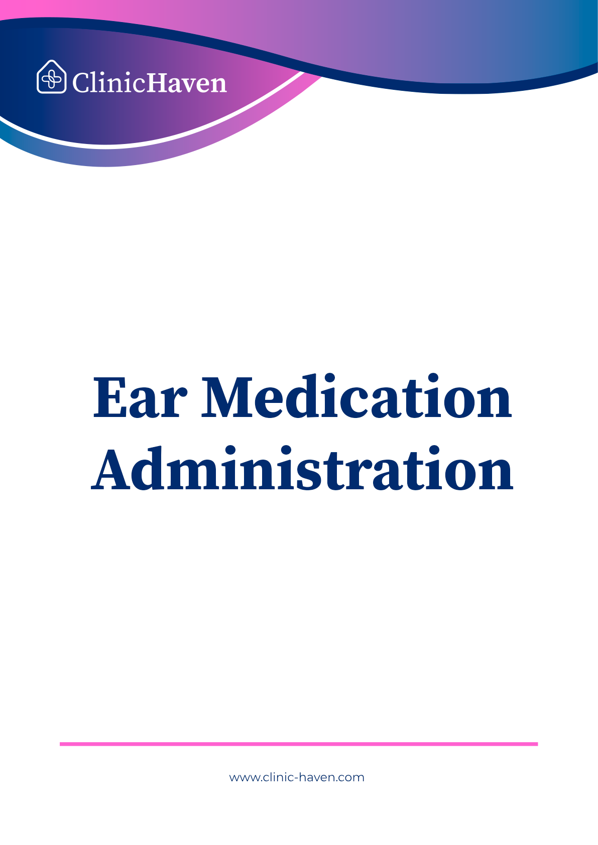 Ear Medication Administration