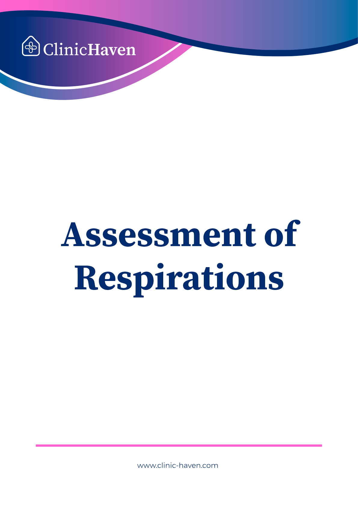 Assessment of Respirations